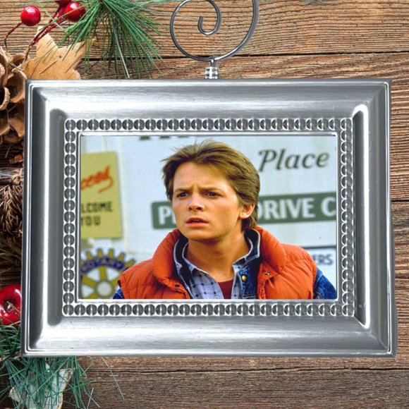 Back To The Future Retro Nostalgic Movie Memorabilia Christmas Tree Ornament‎ - Picture 1 of 4